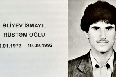 30 il öncə bu gün İsmayıl Əliyev şəhidlik zirvəsinə ucalıb