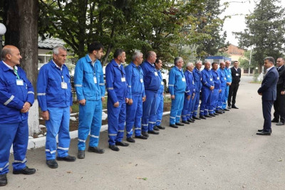 Lənkəran: “Azəriqaz” İB-nin baş direktoru əməkdaşları Fəxri Fərmanla təltif edib