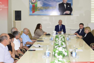 Xalq teatrlarının nümayəndələri “Dördüncü Zona Müşavirəsi”ndə iştirak ediblər