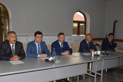 Masallı: Araz Əhmədov II Yeddioymaq sakinləri ilə görüşüb