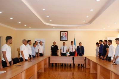 Masallıda gənclərə insan alveri mövzusunda təlim keçirilib