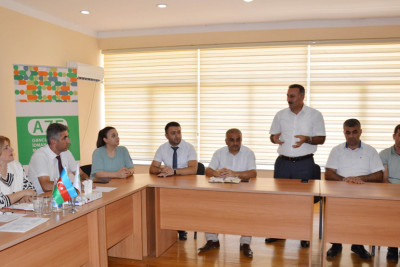 Masallı idmançıları ilə görüş keçirilib