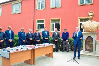 Masallıda Teymur bəy Bayraməlibəyovun xatirəsi əbədiləşdirilib