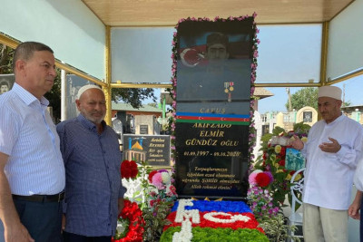 Masallı: Millət vəkili şəhidimizin mövlud gününü unutmadı