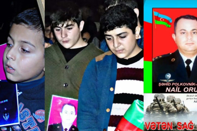 Astaralı şəhidimiz Nail Orucovun oğlu tələbə olub