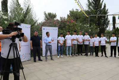 Lənkəranlı gənc oğlanlar maarifləndirici düşərgəyə qatılıblar