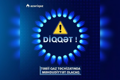 Lənkəranda 4500-ə yaxın abonentin qaz təchizatı dayandırılacaq