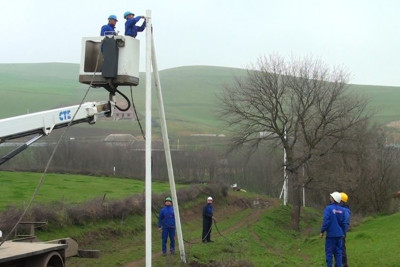 Cəlilabad: elektrik təminatında yenidənqurma işləri aparılır