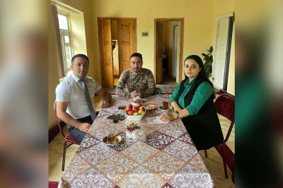 Masallı: qazimiz Ülvi Mehdiyev ziyarət edilib