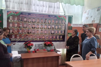 Masallı: “Şəhidlik ən uca və müqəddəs zirvədir” adlı tədbir keçirilib