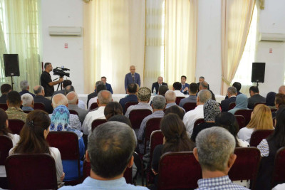 Masallı: Araz Əhmədov Musakücə kənd sakinləri ilə görüşüb