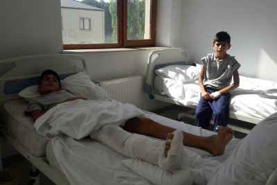 Qəzada xəsarət alan Masallı sakini uğurla əməliyyat olunub