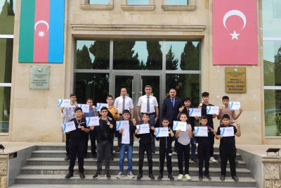 Masallılı idmançılar Sabiq Cahangirovun qonağı olublar