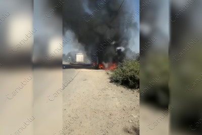 Lənkəran: yanğın bu kəndi internetsiz qoyub