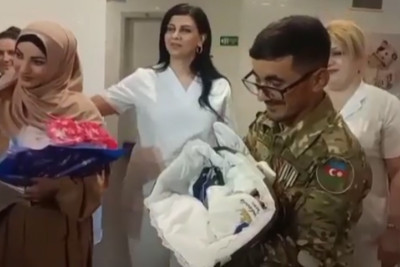 Vətən müharibəsi qazisi Vüsal Muradzadənin övladı olub