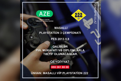 Masallıda “PES13” yarışı təşkil olunacaq