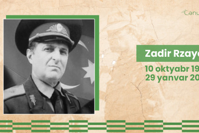 Bu gün lənkəranlı general-mayor Zadir Rzayevin ad günüdür