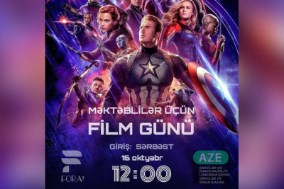 Lənkəran: məktəblilər üçün ödənişsiz film nümayiş olunacaq