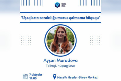 Masallı: “Uşaqların zorakılığa məruz qalmama hüququ” adlı təlim