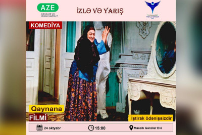 Masallı: gənclər üçün “Qayınana” filmi nümayiş olunacaq