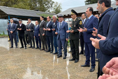 Lənkəran: şəhidlərimizin məzarları ziyarət olunub