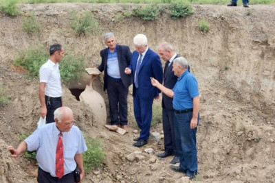 Cəlilabad: Təzəkənd kəndində tarixi məkan aşkarlanıb