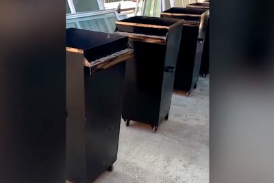 Cəlilabad: 25 ədəd yeni zibil qutusu rayon ərazisinə yerləşdiriləcək