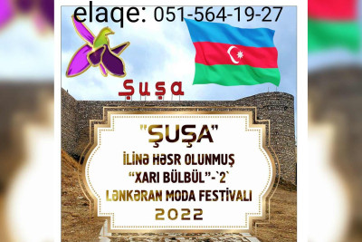 Lənkəranda “Xarı Bülbül-2” moda festivalı keçiriləcək