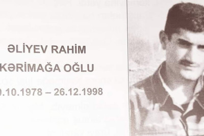 Astara: bu gün şəhid Rahim Əliyevin mövlud günüdür