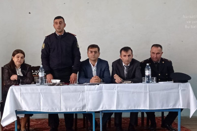 "Sağlam gənclik naminə narkomaniya və erkən nikaha yox deyək" adlı tədbir keçirilib