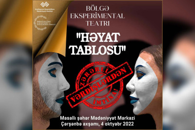 Masallıda “Həyat tablosu” adlı tamaşa nümayiş olunacaq