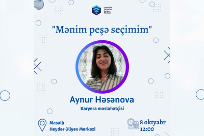 Masallıda "Mənim peşə seçimim" adlı təlim keçiriləcək