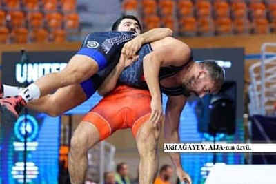 Masallılı güləşçi Elgiz Məmmədov dünya çempionatından əlidolu dönür