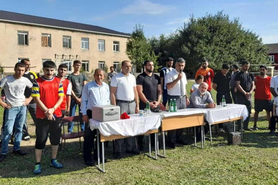 Masallıda minifutbol turnirinin açılış mərasimi keçirilib