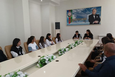 Masallı: “Heydər Əliyev və Azərbaycan” mövzusunda açıq tarix dərsi keçirilib