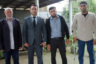 Masallı: qazi Elvin Əkbərov ziyarət olunub