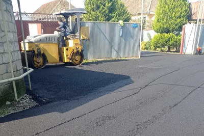 Masallı: Banbaşı kəndində şəhidin adını daşıyan küçəyə asfalt döşənir