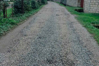 Masallı: bu kəndin yolu xeyriyyəçilər tərəfindən təmir olunub