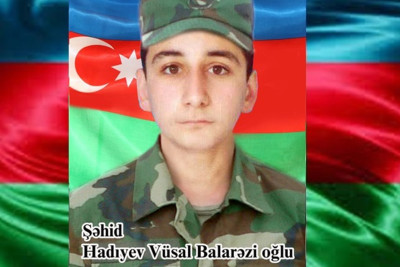 Lənkəran: bu gün şəhid Vüsal Hadıyevin mövlud günüdür