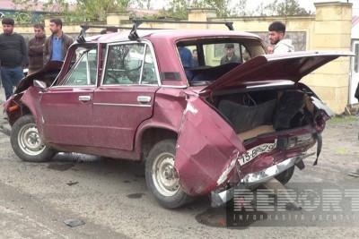 Cəlilabadda zəncirvari qəza baş verib