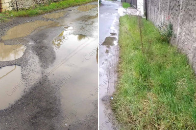 Lənkəran: Səttarxan küçəsinin sakinləri problemlərlə üz-üzə