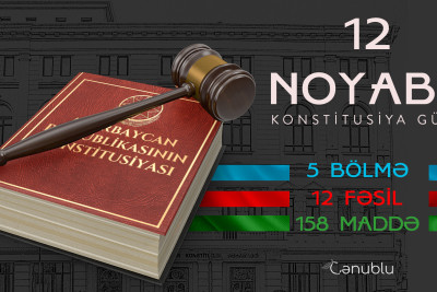 Bu gün Azərbaycan Respublikasının Konstitusiyasının təsdiq edilməsindən 27 il ötür