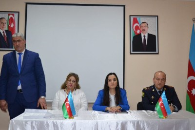 Lənkəranda "Narkomaniya ilə mübarizədə polis, valideyn, müəllim qrupları ilə birgə" mövzusunda tədbir keçirilib