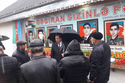 Lənkəran: icra başçısı şəhid Baloğlan Əhədlinin anım mərasimində iştirak edib