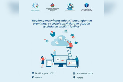 Masallı və Astara rayonlarında gənclər üçün kompüter təlimləri keçiriləcək