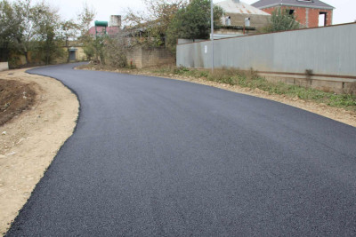 Cəlilabadda daha bir küçənin asfaltlanmasına start verildi