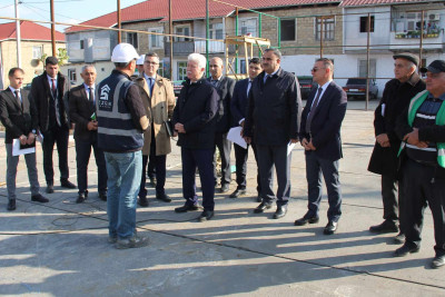 Cəlilabad şəhərində abadlaşdırma işləri davam etdirilir