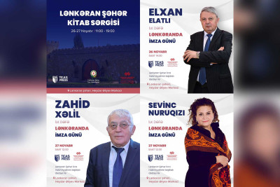 Tanınmış yazarlar Lənkəranda sərgidə iştirak edəcəklər