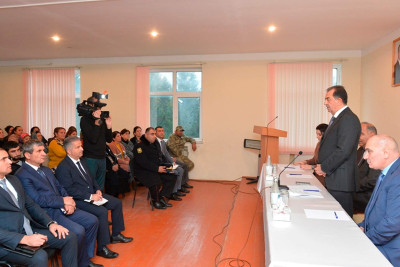 Lənkəran şəhər icra başçısı Havzava kənd sakinləri ilə görüşüb