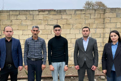 “Qəhrəmanlarımızı Tanıdaq” layihəsi çərçivəsində qazi ilə görüş keçirilib